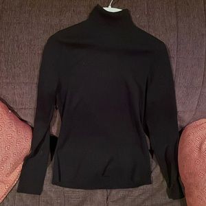 Chico’s brand plain black turtleneck